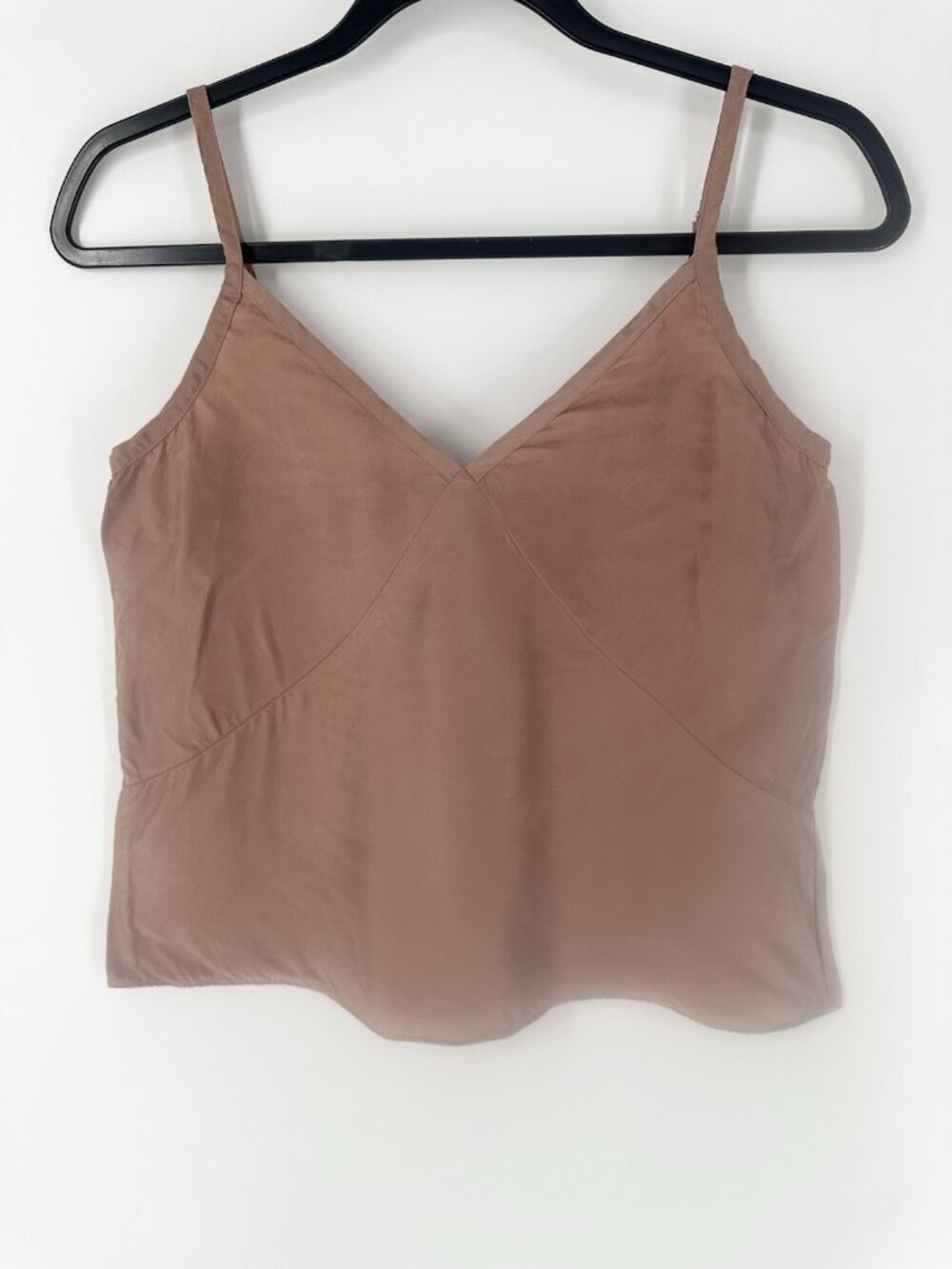Jenni Kayne Rio Cami Tank Womens XS Dusk Pink Cupro Blend Read